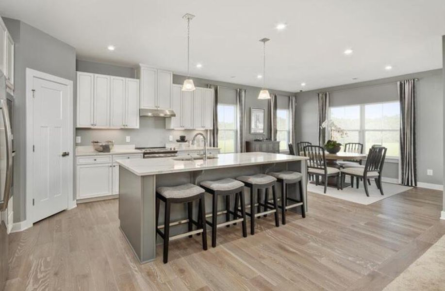 Furnished interior view inside a new home in Pine Ridge Estates, Ridgeville (Image 7). Furnished interior view inside a new home in Pine Ridge Estates, Ridgeville (Image 7).