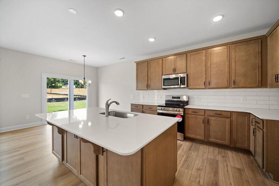 Furnished interior view inside a new home in Parker's Preserve, Ridgeville (Image 5).
