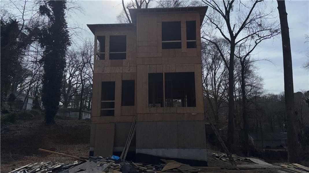 In-progress construction of a new home in , Atlanta, GA (Image 2). In-progress construction of a new home in , Atlanta, GA (Image 2).