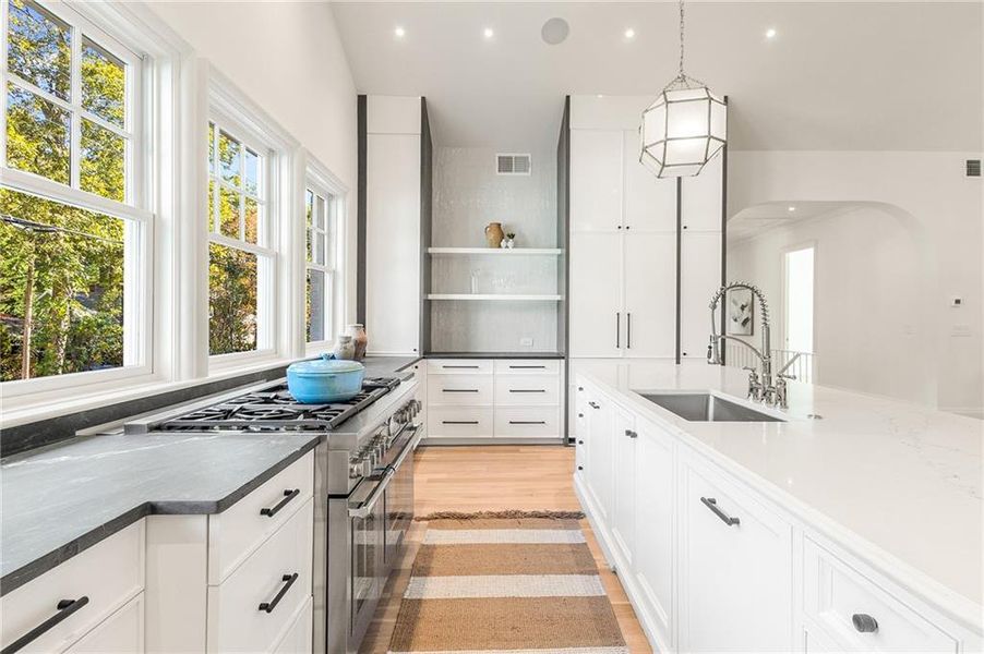 Furnished interior view inside a new home in , Atlanta (Image 41).