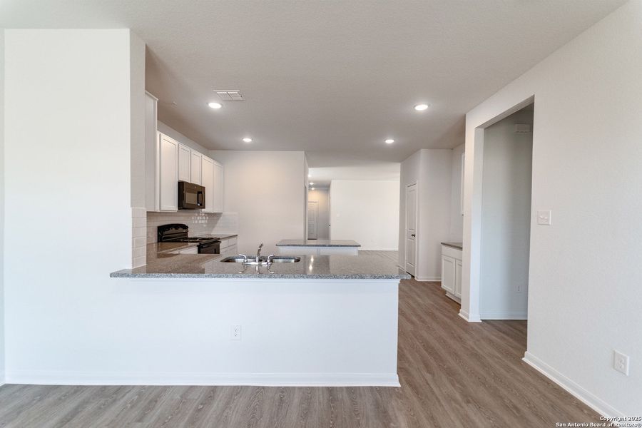 Furnished interior view inside a new home in Katzer Ranch, Converse (Image 3). Furnished interior view inside a new home in Katzer Ranch, Converse (Image 3).