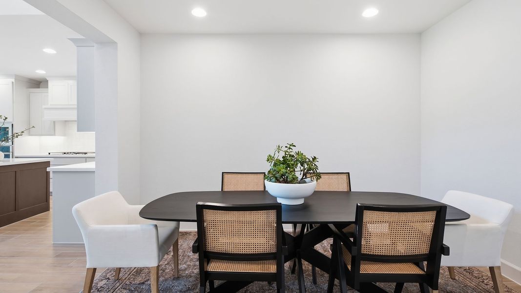 Furnished interior view inside a new home in Eliana, McKinney (Image 14).