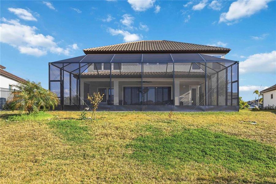 Exterior details and patio area of a home in , Parrish (Image 31). Exterior details and patio area of a home in , Parrish (Image 31).