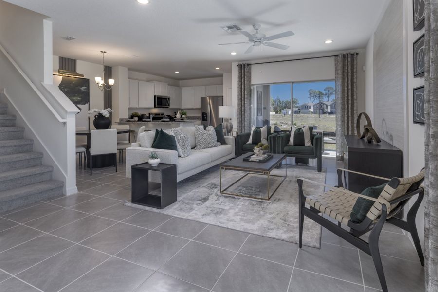 Ashley Plan at Pine Meadows Reserve Townhomes by Trinity Family Builders