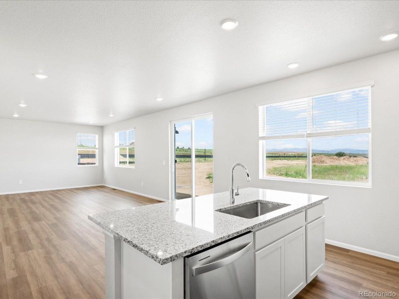 Furnished interior view inside a new home in Westgate, Greeley (Image 13).