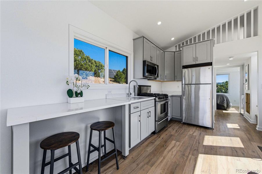 Furnished interior view inside a new home in , Westcliffe (Image 11).
