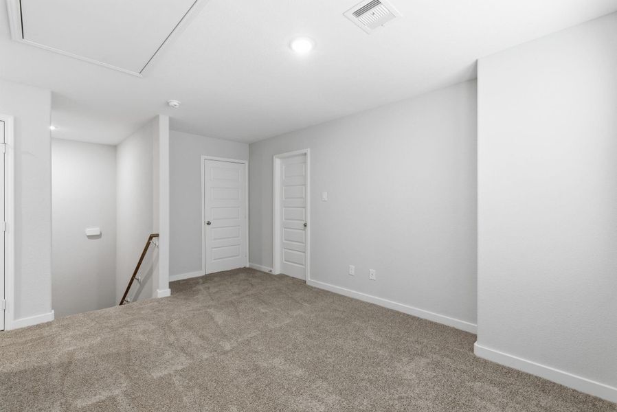 Spacious, unfurnished interior of a new home in , Houston (Image 22). Spacious, unfurnished interior of a new home in , Houston (Image 22).
