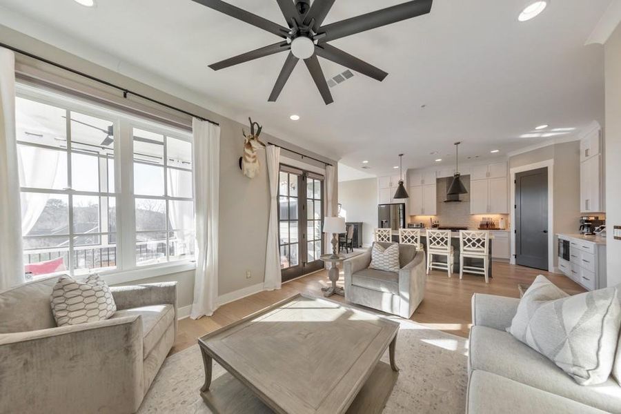 Furnished interior view inside a new home in , Woodstock (Image 34).