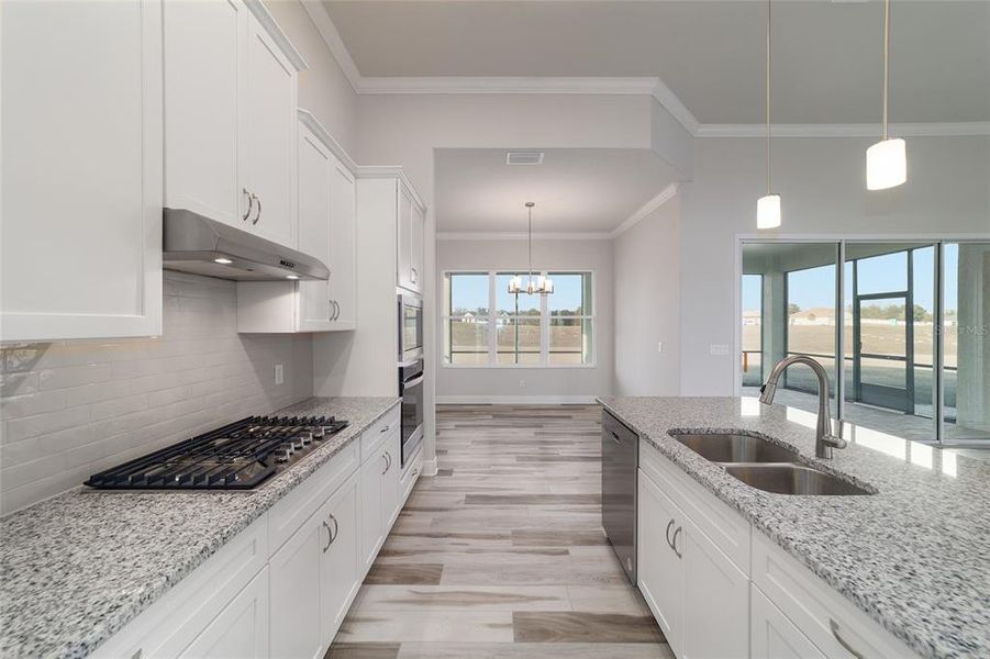 Furnished interior view inside a new home in , Inverness (Image 8).