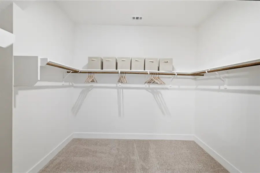 Representative unfurnished interior of a home built from the Willow by CastleRock Communities in Katzer Ranch, Converse (Image 19).