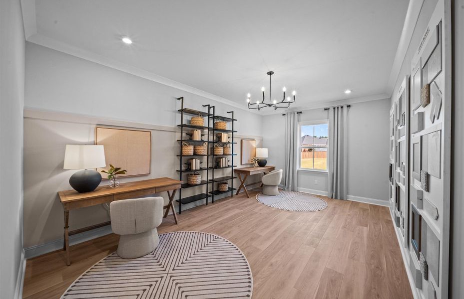Furnished interior view inside a new home in Sparrow Creek, Boiling Springs (Image 13). Furnished interior view inside a new home in Sparrow Creek, Boiling Springs (Image 13).