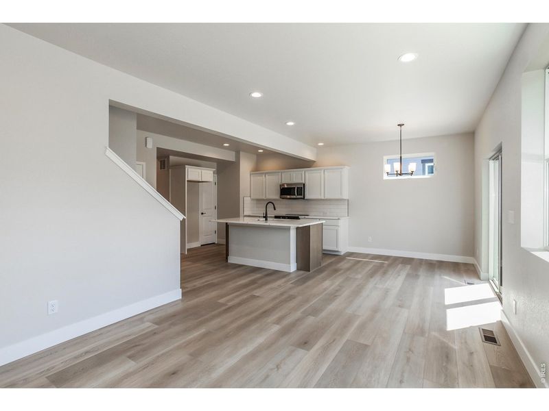 Furnished interior view inside a new home in Wilson Commons, Loveland (Image 6).