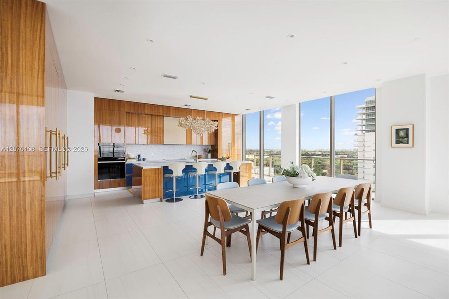 Furnished interior view inside a new home in , Miami (Image 47). Furnished interior view inside a new home in , Miami (Image 47).