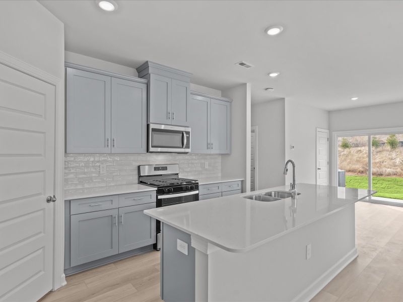 Furnished interior view inside a new home in Northbrook Village Townes, Taylors (Image 5).