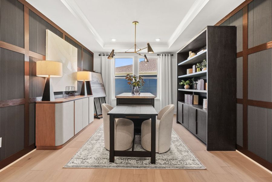 Representative furnished interior of a home built from the Renown by Del Webb in Del Webb Carolina Ridge, Midland (Image 61).
