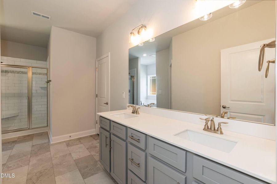 Furnished interior view inside a new home in Kelly Farms, Lillington (Image 6).