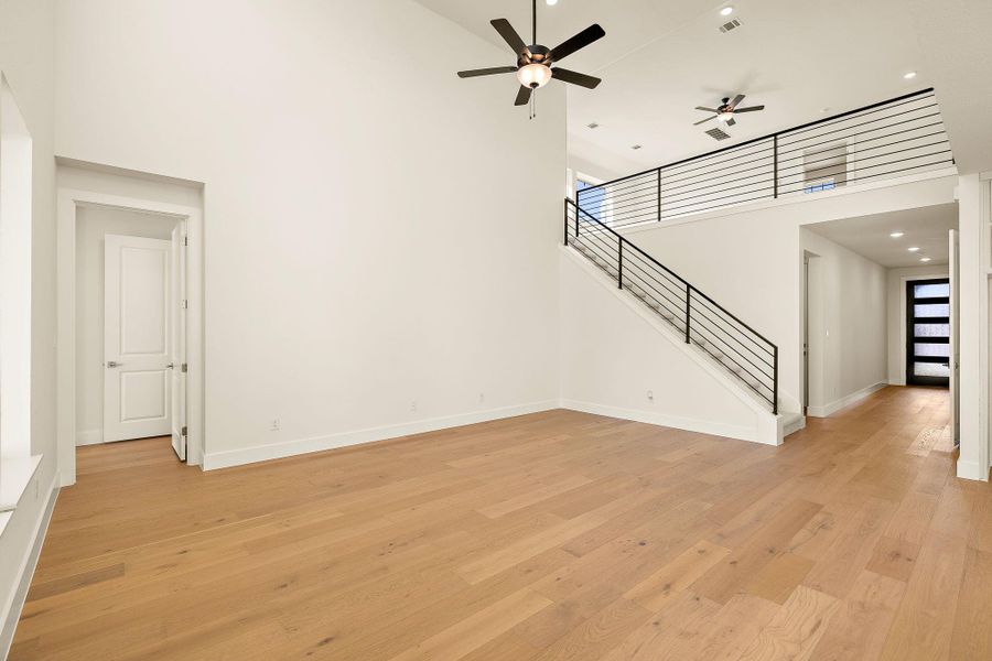 Spacious, unfurnished interior of a new home in Blackhawk in Pflugerville, Pflugerville (Image 20).