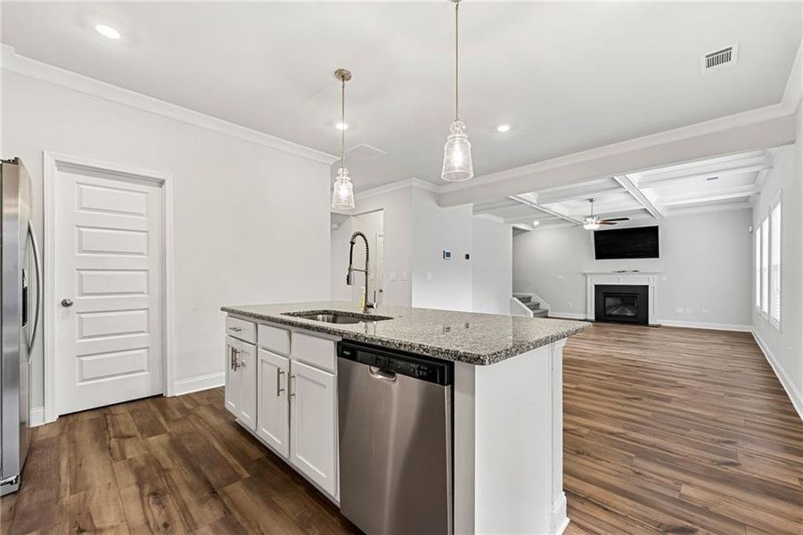 Furnished interior view inside a new home in Westgate Estates, Loganville (Image 8).