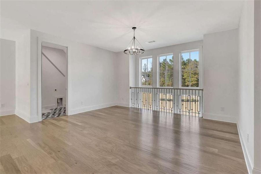 Spacious, unfurnished interior of a new home in , Brooks (Image 68).