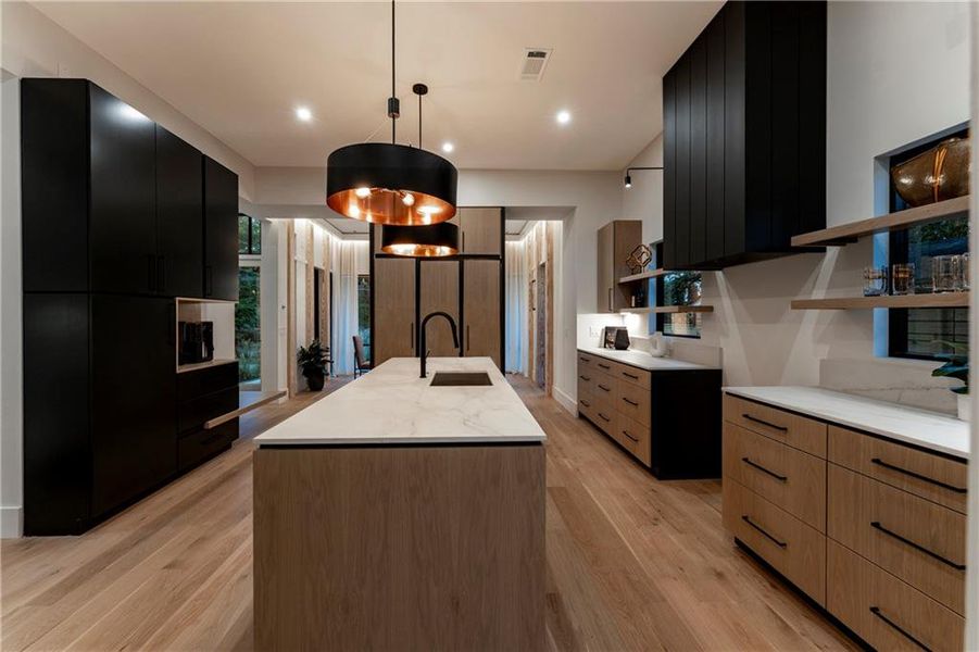 Furnished interior view inside a new home in , Atlanta (Image 17).