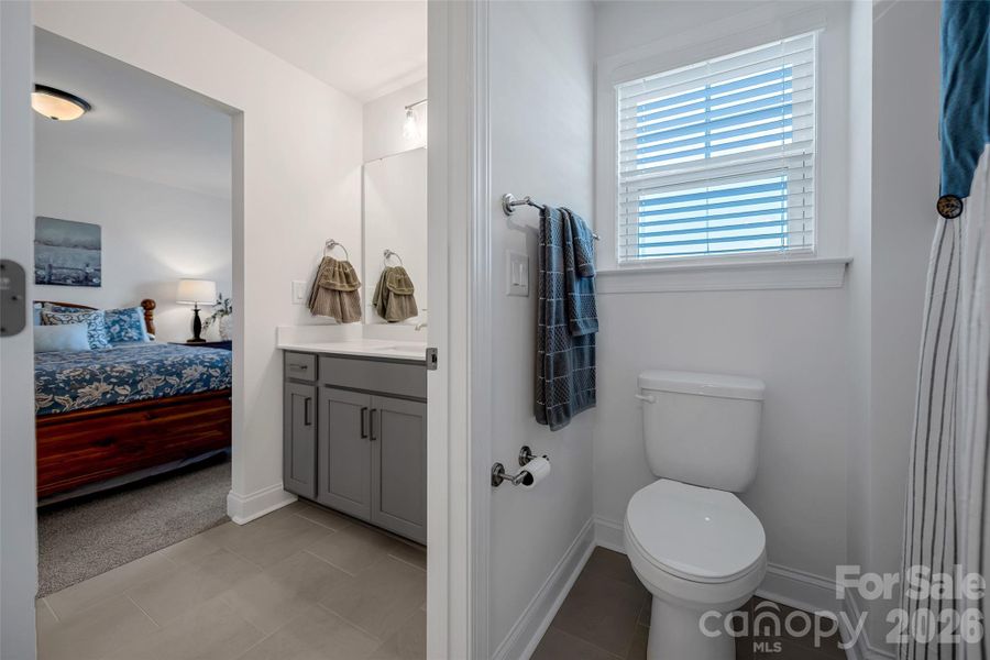 Furnished interior view inside a new home in , Clover (Image 19).
