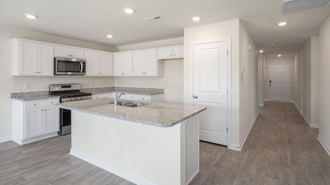 Furnished interior view inside a new home in Aspen Place, Thomasville (Image 5).