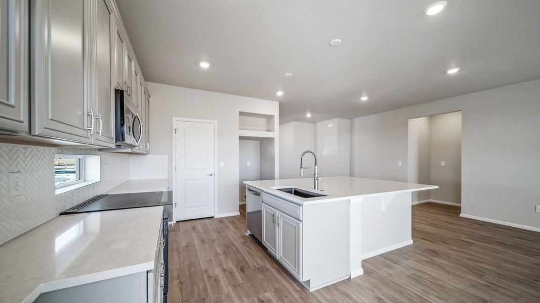 Furnished interior view inside a new home in The Reserve at Green Valley Ranch, Aurora (Image 10).