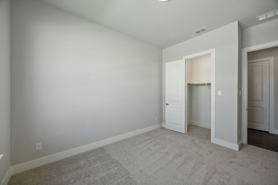 Representative unfurnished interior of a home built from the Yosemite by Centre Living Homes in Painted Tree Lakeside, McKinney (Image 19). Representative unfurnished interior of a home built from the Yosemite by Centre Living Homes in Painted Tree Lakeside, McKinney (Image 19).