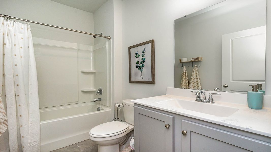 Furnished interior view inside a new home in Gates Village, Lugoff (Image 20). Furnished interior view inside a new home in Gates Village, Lugoff (Image 20).