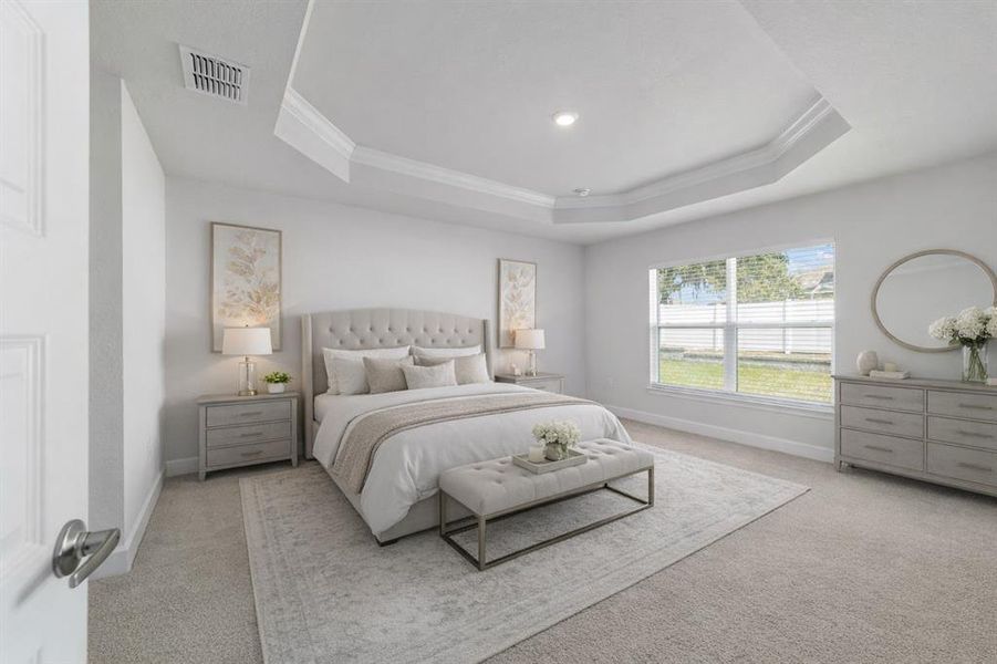 Furnished interior view inside a new home in Brookhaven, Ocala (Image 8).