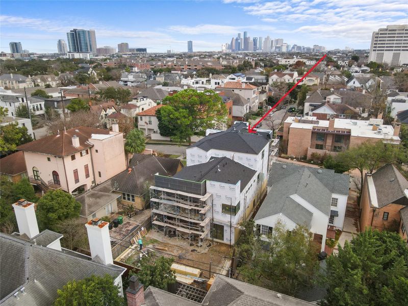 Front exterior of a new home in , Houston, TX, highlighting curb appeal (Image 24). Front exterior of a new home in , Houston, TX, highlighting curb appeal (Image 24).