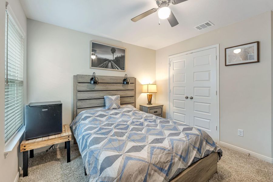 Bedroom 2, perfect size for growing a family