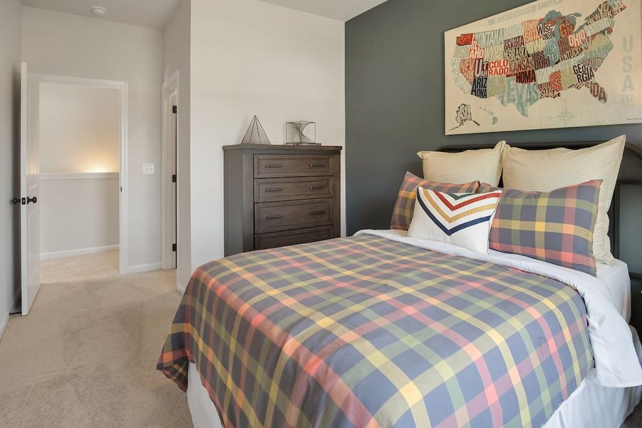 Furnished interior view inside a new home in Hampshire Hills, Columbia (Image 22).