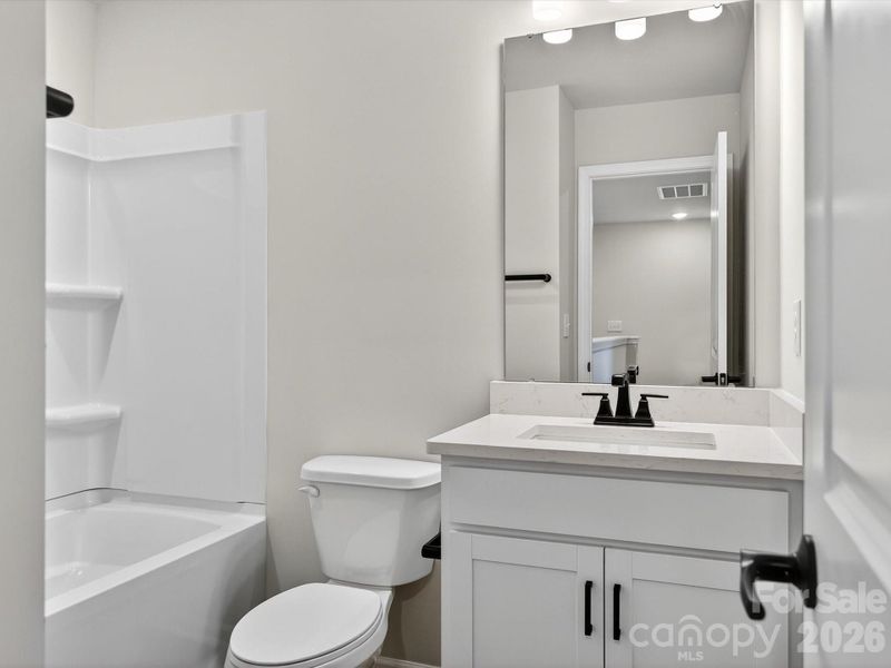 Furnished interior view inside a new home in North Creek Village, Huntersville (Image 11).