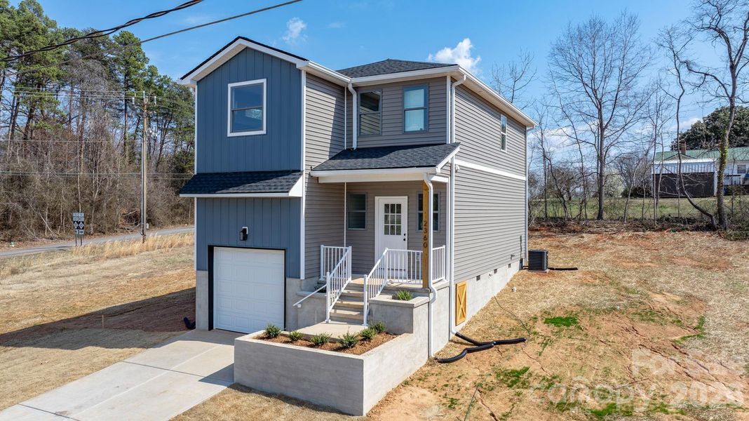 Front exterior of a new home in , Catawba, NC, highlighting curb appeal (Image 25).