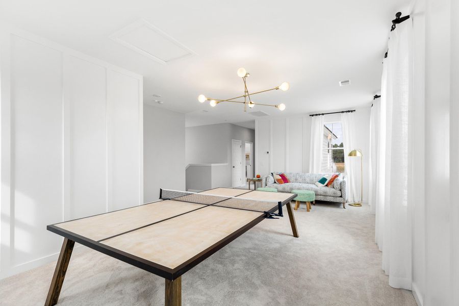 Furnished interior view inside a new home in , Summerville (Image 18).