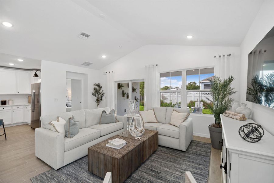 Furnished interior view inside a new home in , Palm Bay (Image 21).