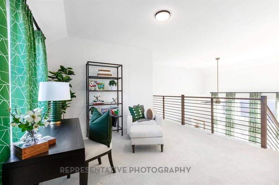 Furnished interior view inside a new home in , Royse City (Image 36).