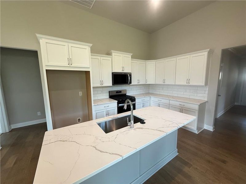 Furnished interior view inside a new home in , Canton (Image 5).