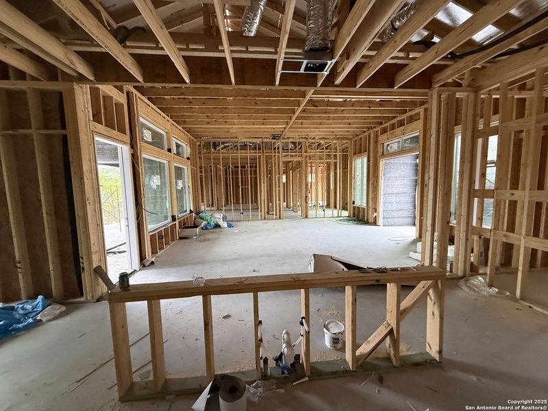 In-progress construction of a new home in , Spring Branch, TX (Image 22). In-progress construction of a new home in , Spring Branch, TX (Image 22).