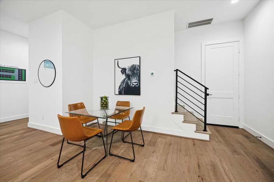 Furnished interior view inside a new home in , Houston (Image 34). Furnished interior view inside a new home in , Houston (Image 34).