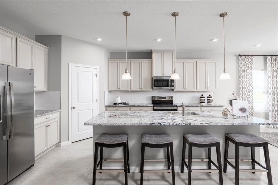 Furnished interior view inside a new home in Lake Nellie Crossing, Clermont (Image 5).