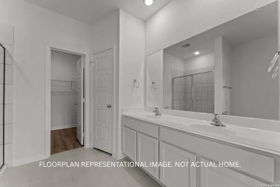 Furnished interior view inside a new home in Lone Oak, San Antonio (Image 15).