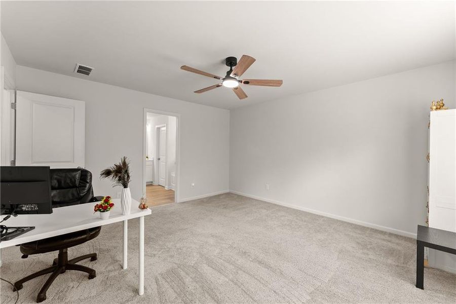 Furnished interior view inside a new home in , Dawsonville (Image 19).