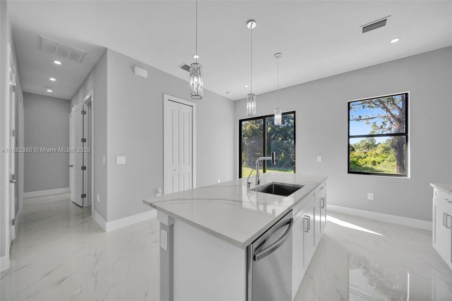 Furnished interior view inside a new home in , Lehigh Acres (Image 9).