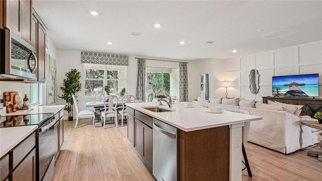 Furnished interior view inside a new home in Ocala Preserve, Ocala (Image 13).
