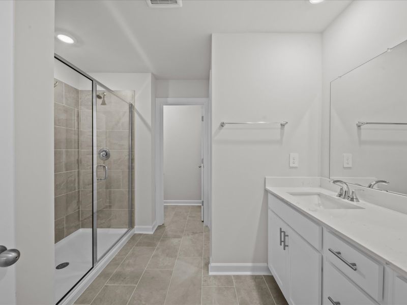 Furnished interior view inside a new home in Cedar Shoals – Heritage Collection, Piedmont (Image 6).