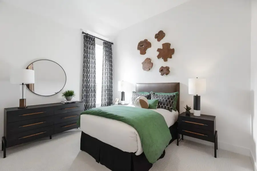 Representative Secondary Bedroom - some options shown