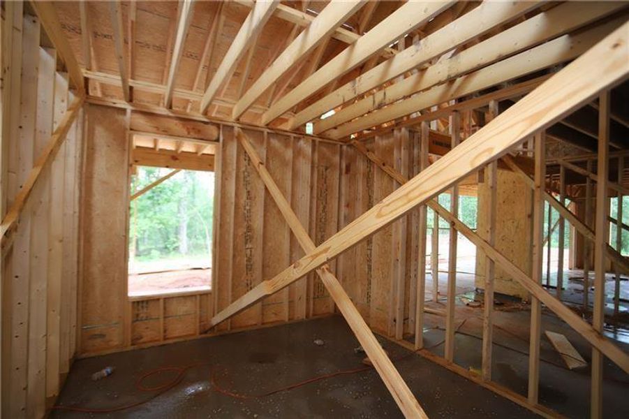 In-progress construction of a new home in , Carrollton, GA (Image 43).