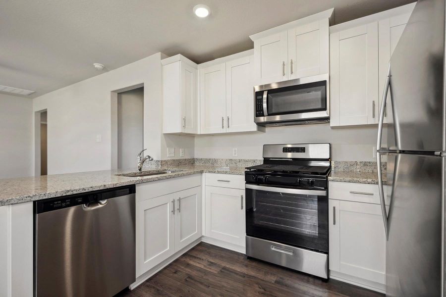 Furnished interior view inside a new home in Pinewood Trails, Cleveland (Image 7).